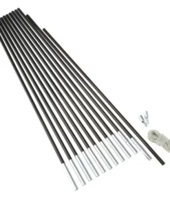 Friluft Kit Zeltstange Pole Fibreglas - 11 Schwarz