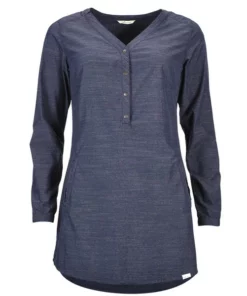 Friluft Frauen Tunic Tunika Kea Dark Sapphire L/