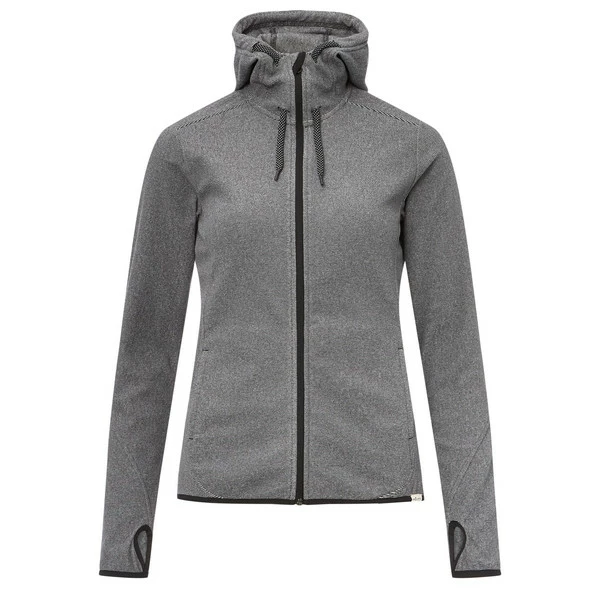 Friluft Frauen Jacket Stierva Fleecejacke Fleece Caviar Hooded