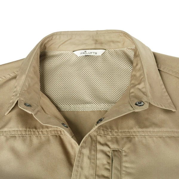 Friluft Hemd Light L/ Shirt Wanaka Outdoor Khaki – Bild 4