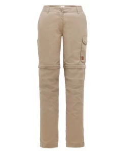 Friluft Razna Frauen Pant Zipoff Khaki Light