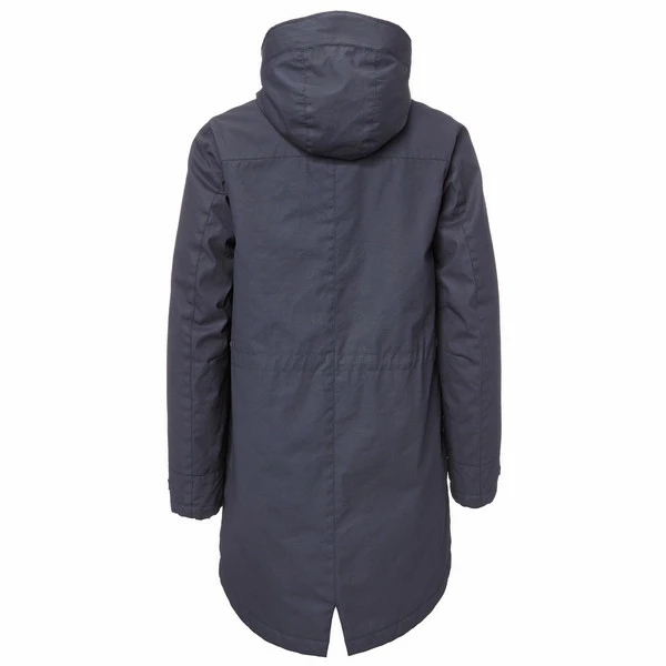 Friluft Frauen Longjacket Rodebay Wintermantel Dark Sapphire Padded – Bild 3