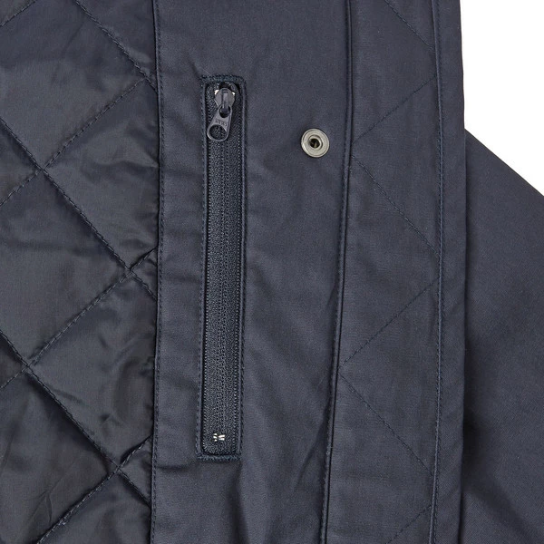 Friluft Frauen Longjacket Rodebay Wintermantel Dark Sapphire Padded – Bild 6