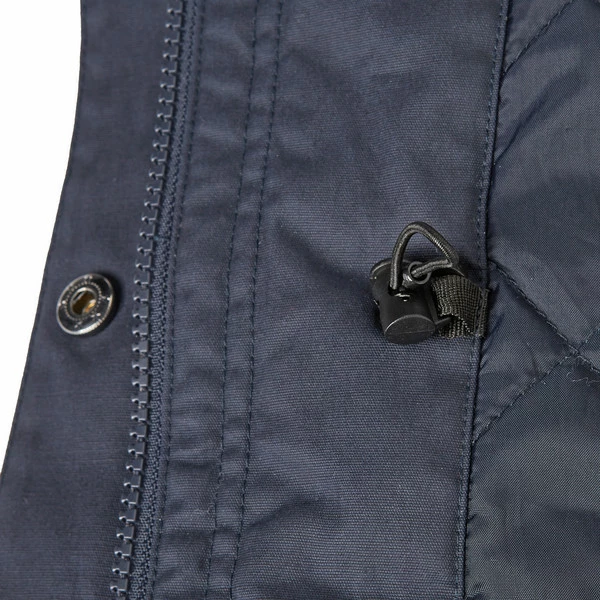 Friluft Frauen Longjacket Rodebay Wintermantel Dark Sapphire Padded – Bild 7