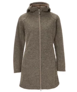 Friluft Frauen Coat Liminka Fleecejacke Fleece Hooded Bungee Cord