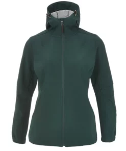 Frilufts Biri Jacket Softshelljacke Green Gable Hooded Softshell