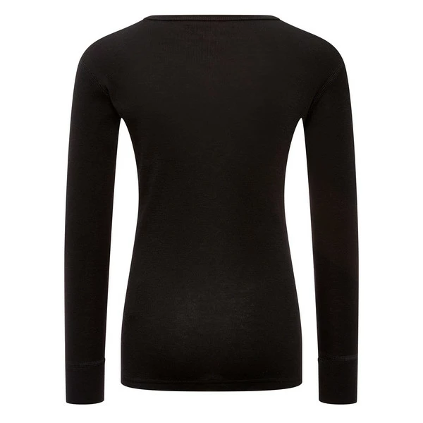 Friluft Kinder Klaksvik Longsleeve Caviar – Bild 2