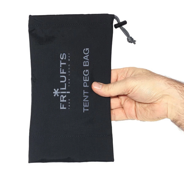 Friluft Packbeutel Peg Bag Black – Bild 2