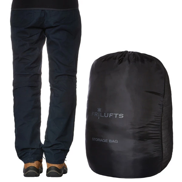 Friluft Packsack Bag Storage Black Mesh – Bild 3