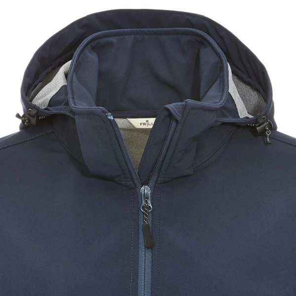 Friluft Frauen Biri Coat Softshelljacke Hooded Softshell Outer Space – Bild 3