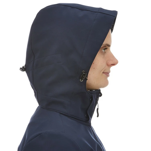 Friluft Frauen Biri Coat Softshelljacke Hooded Softshell Outer Space – Bild 6