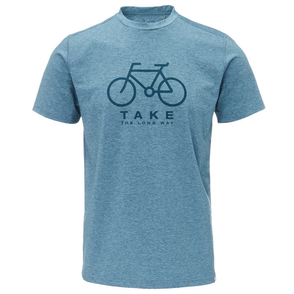 Bitonto Friluft T-Shirt Funktionsshirt 2 Printed Moroccan Blue