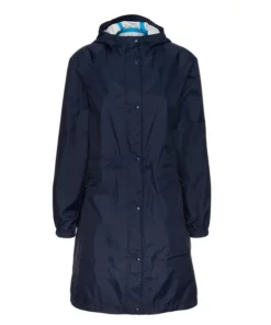 Frilufts Gufufos Frauen Dres Coat Regenmantel Blue