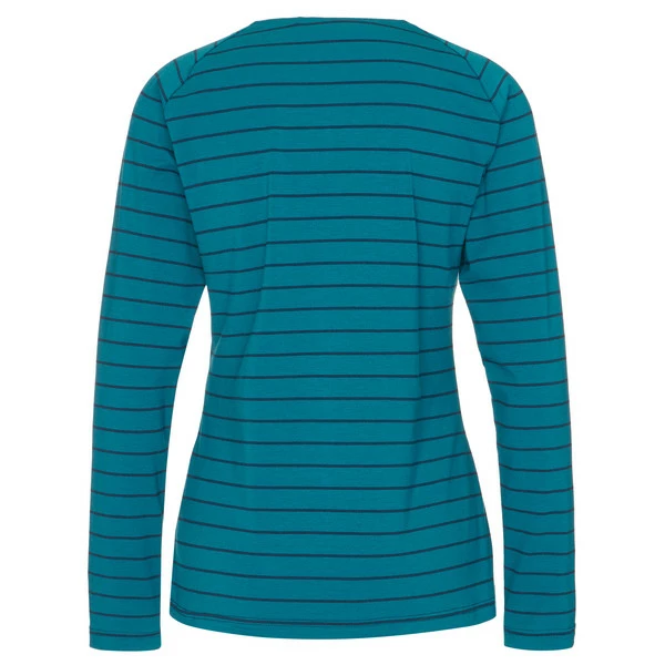 Duncan Friluft Frauen Longsleeve Funktionsshirt Moroccan Blue – Bild 2