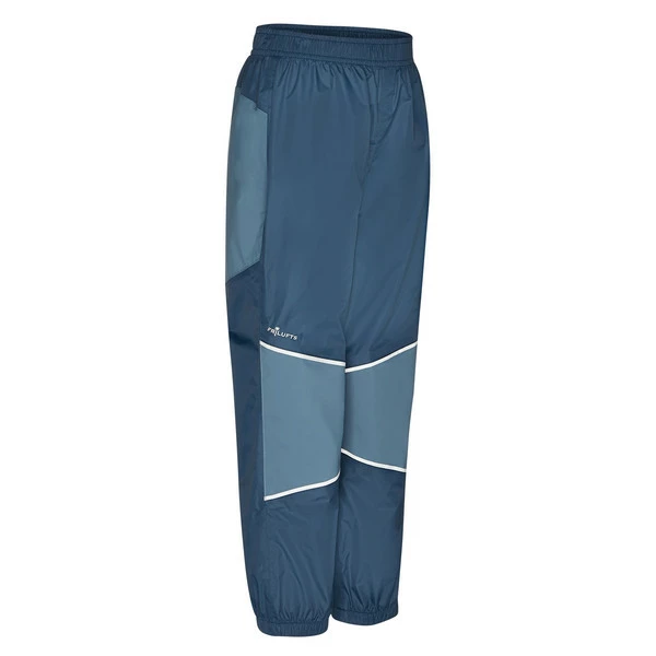 FRILUFTS LANGFOSS RAIN PANTS Kinder - Regenhose Dress Blues – Bild 2