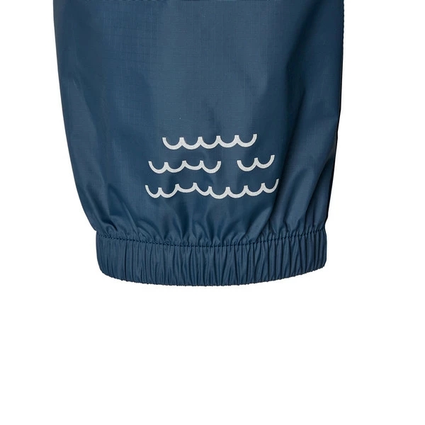 FRILUFTS LANGFOSS RAIN PANTS Kinder - Regenhose Dress Blues – Bild 4