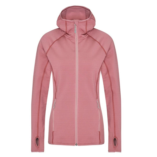 Friluft Frauen Jacket Ouse Fleecejacke Fleece Hooded Nostalgia Rose