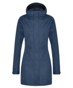 Friluft Frauen Dres Coat Regenmantel Hagby Blue