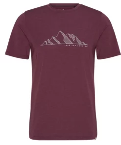 Frilufts Brea T-Shirt Funktionsshirt Printed Fig