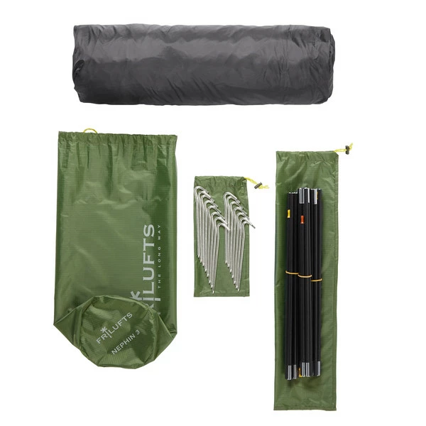 Kuppelzelt Friluft Vineyard Green Nephin 3 – Bild 16