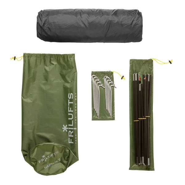 Kuppelzelt Friluft Nephin 2 Vineyard Green – Bild 18