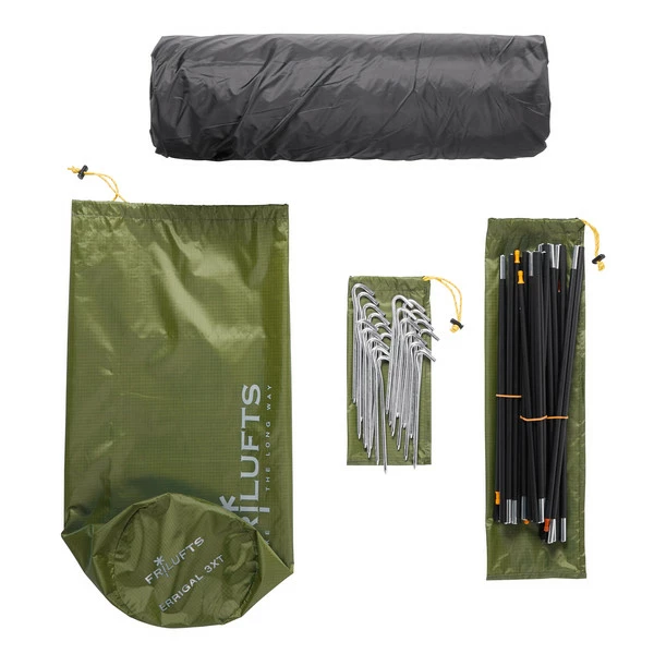 Friluft Tunnelzelt 3Xt Vineyard Green Errigal – Bild 13