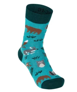 Friluft Kinder Sock Villarrica Wildlife Peacock