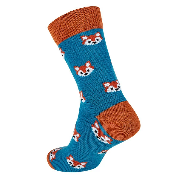 Friluft Kinder Sock Villarrica Fox Brilliant Blue – Bild 2