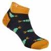 Friluft Kinder Freizeitsocken Sock Villarrica Fish Halfcut Cadmium Yellow