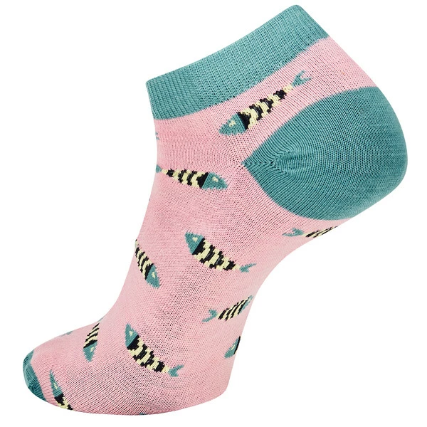 Friluft Sock Villarrica Unisex Halfcut Fish – Bild 3