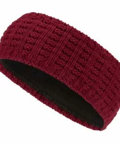 Friluft Headband Stirnband Adak Unisex Knitted Biking Red