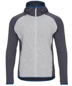 Friluft Jacket Pukaki Fleece Fleecejacke Asphalt Hooded
