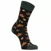 Friluft Freizeitsocken Sock Leaf Villarrica Caviar Unisex Autumn